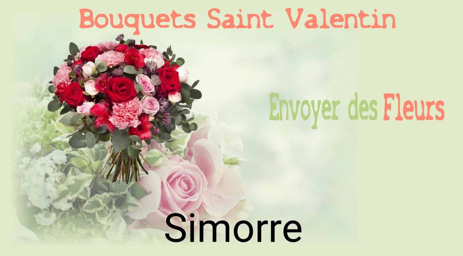 Roses de Saint-Valentin livrées à Simorre